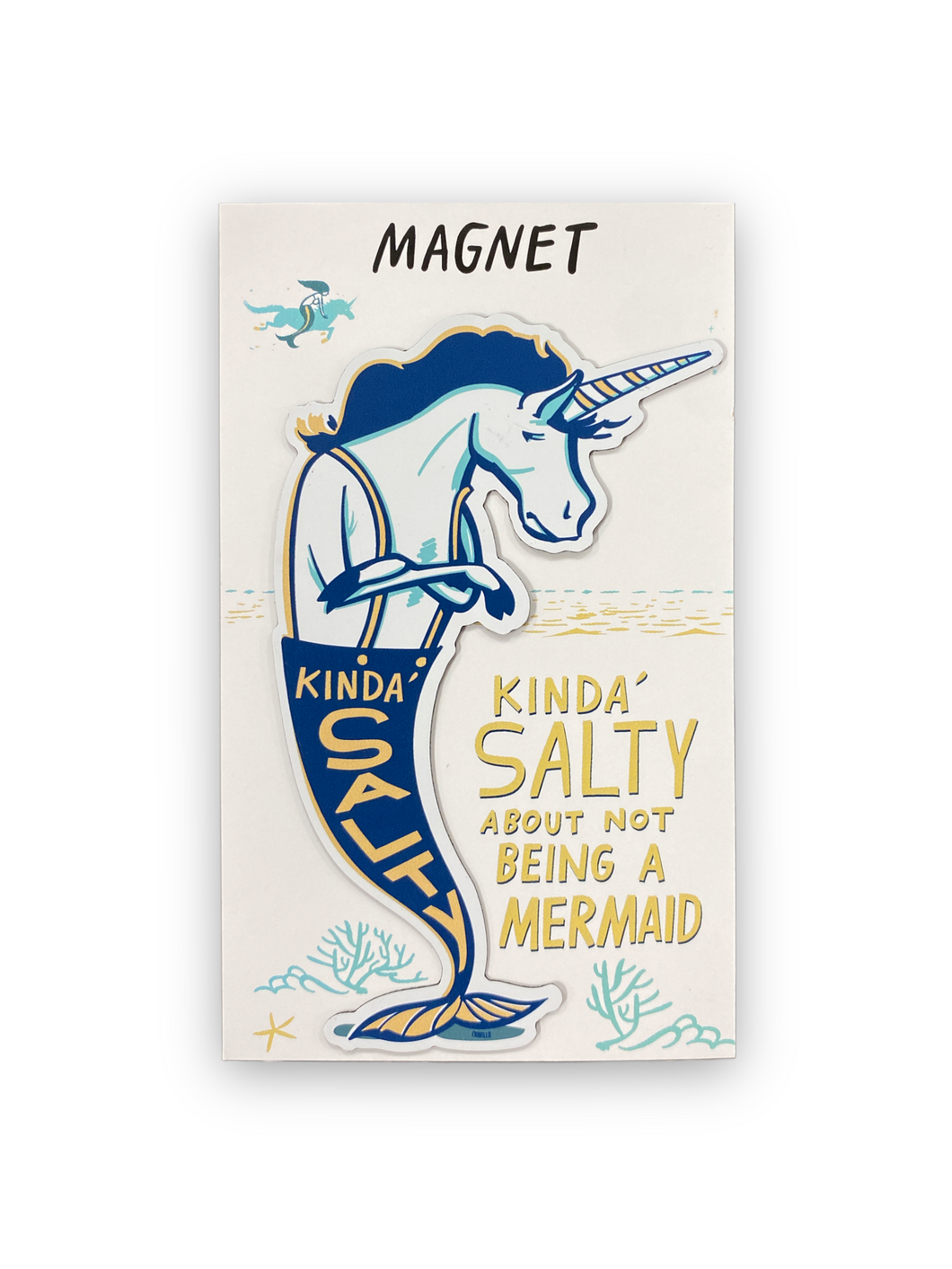 Kinda Salty Magnet |Memo Holder