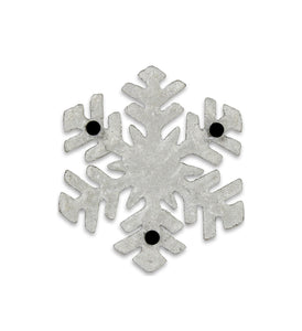 Cast Iron Snowflake Trivet | Metal Snowflake Table Decor