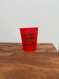 Cocktail party cups - Season to be Stessed