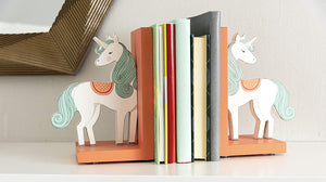 Whimsical Unicorn Bookends