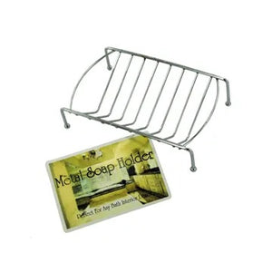 Metal Rack Soap Dish- Footed Soap Holder - Kitchen Soap Dish