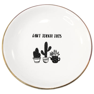 Can’t Touch This Cactus Trinket Tray
