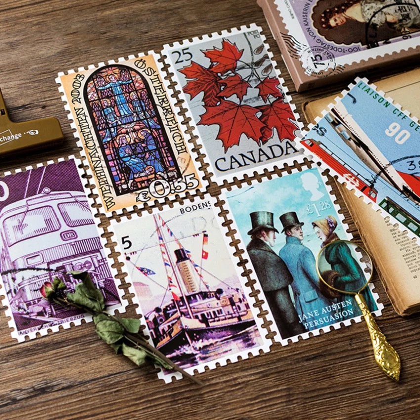 Postcard | Vintage Postage Stamp | Assorted