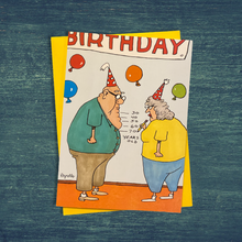 Load image into Gallery viewer, Funny Happy Birthday Greeting Card | Birthday Measurement Bday Card | Happy Birthday Greeting Card | Greeting Card Birthday
