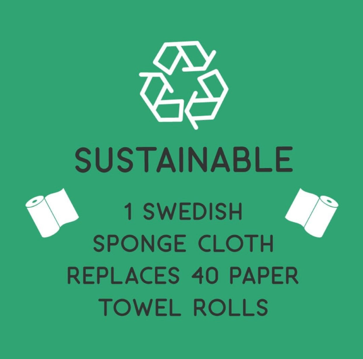 Swedish Ecological Sponge Cloth Holiday