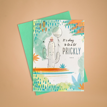 Load image into Gallery viewer, Funny Birthday Card | Funny Old Age Birthday Card | Over The Hill Birthday Greeting Card | Cactus Greeting Card Birthday
