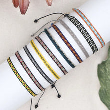 Load image into Gallery viewer, Handwoven Adjustable Friendship bracelet
