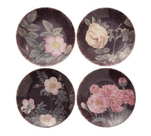 Load image into Gallery viewer, Vintage Rose 8&quot; Plates - 4 Assorted Styles
