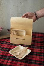 Load image into Gallery viewer, Eco-Friendly Biodegradable Picnic Snack Set For 4
