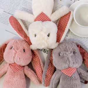 Large Soft Knitted Baby Toy, Long Ear Bunny | Bedtime Stuffed Animal Toy | Baby Shower Gift Plushies