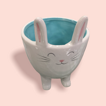 Load image into Gallery viewer, Ceramic Bunny Pot

