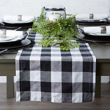 Load image into Gallery viewer, Buffalo plaid table runner 72”

