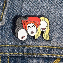 Load image into Gallery viewer, Enamel Pin | Hocus Pocus Witches | Sanderson Sisters
