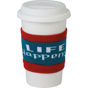 Sipper Sleeves - Life Happens Coffee Helps