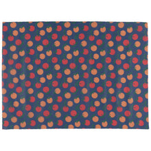 Load image into Gallery viewer, XL Beeswax Wrap - Citrus Large Wax Wrap - Reusable Wax Coated Cotton Wrap
