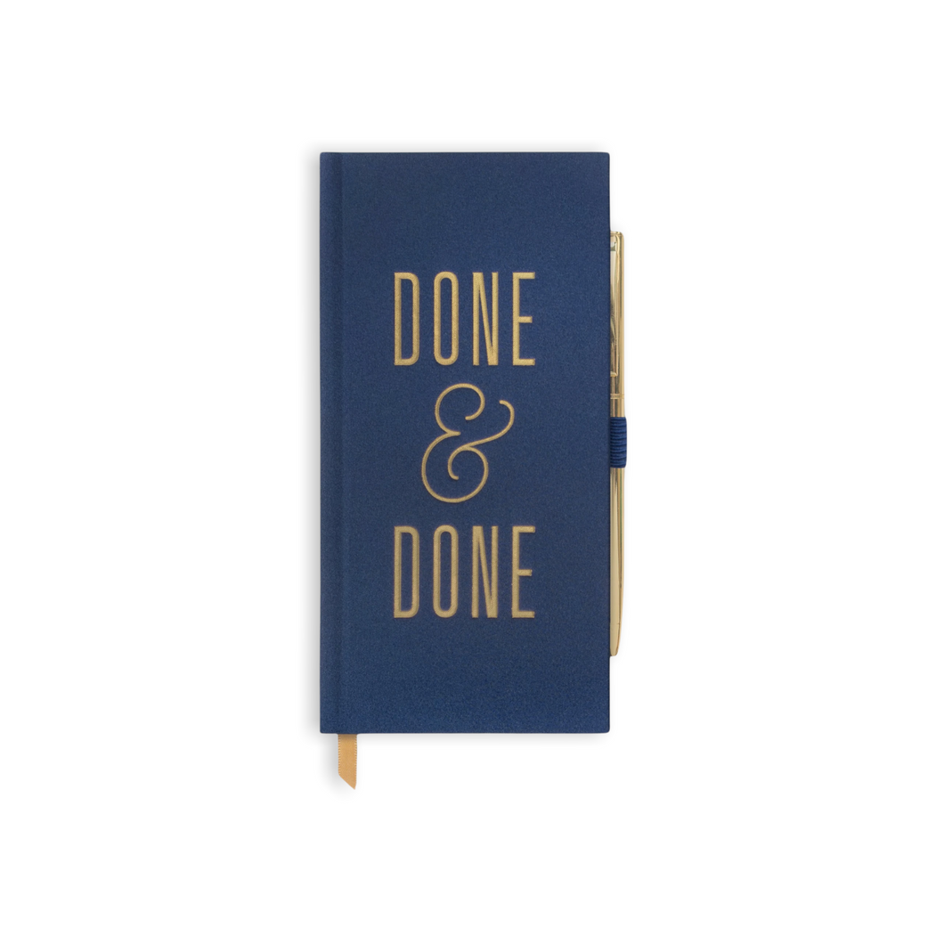 Notebook | Skinny Journal With Pen | 