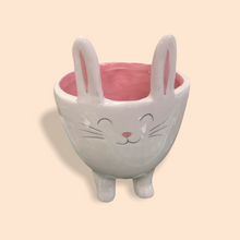 Load image into Gallery viewer, Ceramic Bunny Pot
