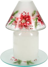 Load image into Gallery viewer, Poinsettia - Large Candle Shade
