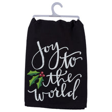 Load image into Gallery viewer, Joy To The World Tea Towel - BEST CHRISTMAS
