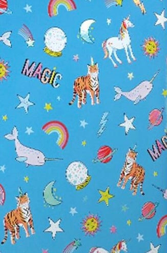 Gift Wrapping Paper | Unicorn Magic | 4 Foot Roll