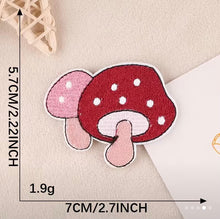 Load image into Gallery viewer, Iron-On Patch | Mini Mushrooms
