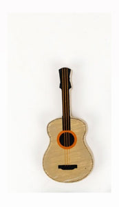 Ledgie Music Instruments Shaped Wood Decor Tile | Musical Decor Scrabble Tile | Custom Wood Letter Board Tiles