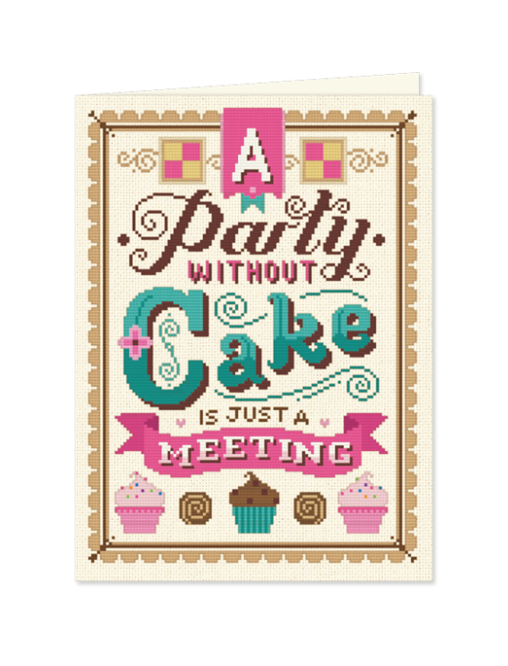 Party Without Cake Greeting Card