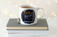 Load image into Gallery viewer, Mug in Gift Box - Read Past Bedtime | Gift 14 oz Ceramic Coffee Mug With Box
