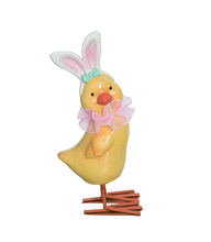 Load image into Gallery viewer, Easter Decor - Happy Chick Resin Figurine - Easter Chicks
