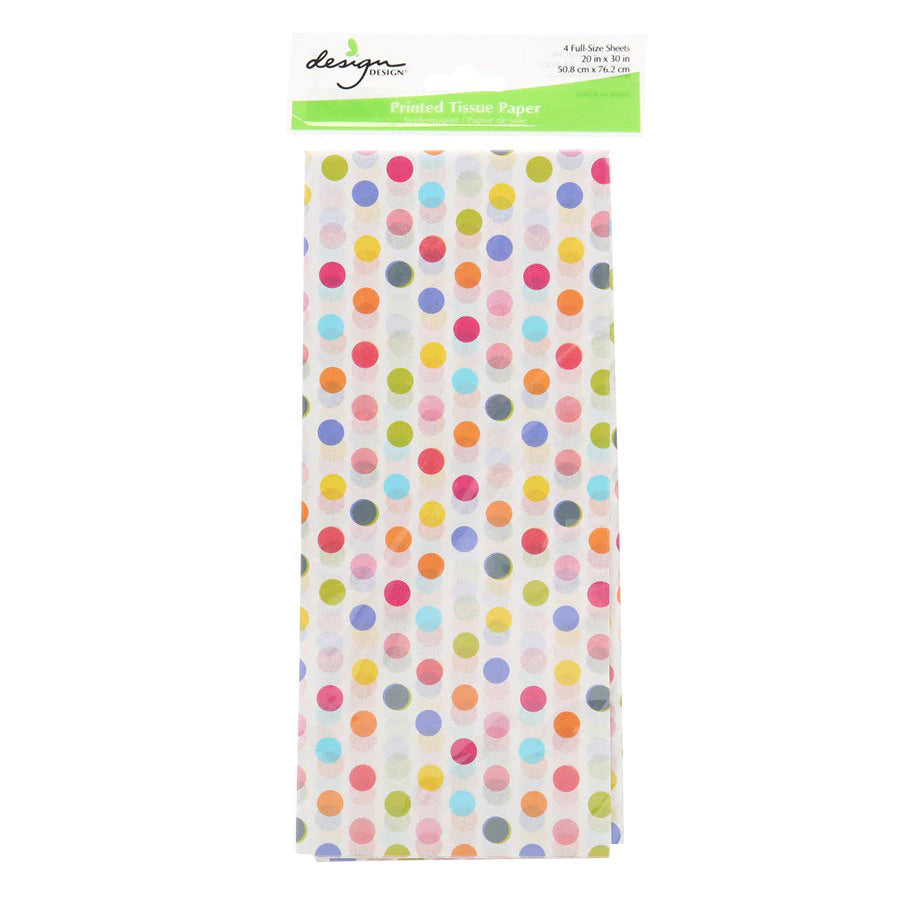 Tissue Paper | Polka Dot | Gift Wrap