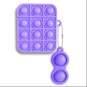 Pop-it Airpod Case | Purple | Series 1/2