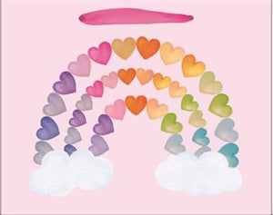 Gift Bag | Rainbow Hearts | Assorted Size