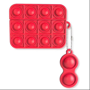 Pop-it Airpod Case | Red | Series Pro