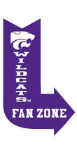 Load image into Gallery viewer, Fan Zone Sign | Kansas Wildcats KSU

