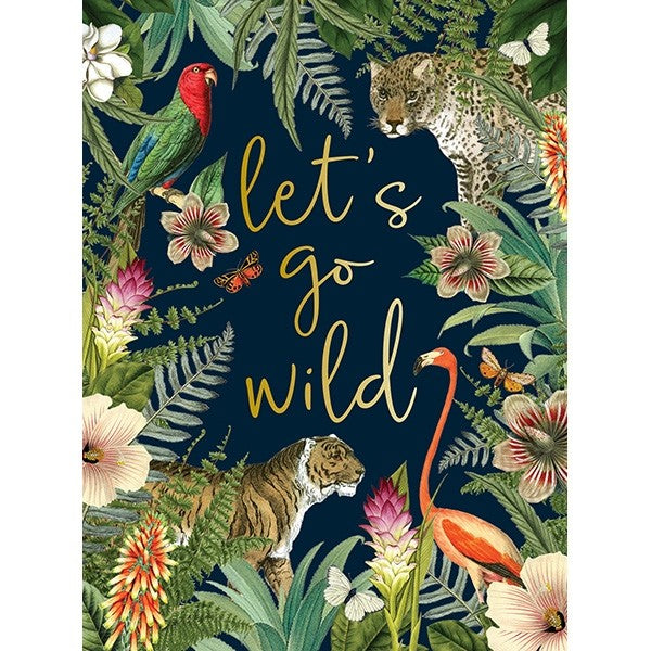 Let's Go Wild Greeting Card