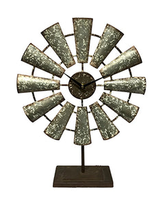 Windmill Sofa Table Clock