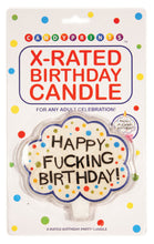 Load image into Gallery viewer, Birthday Candles | Happy Fucking Birthday | X-Rated Birthday Candle
